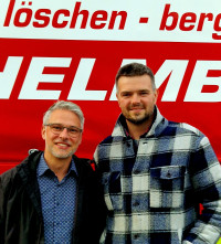 Mit Alexander Mosena bei der Helmbrechtser Feuerwehr